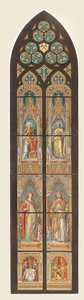 Progetto per vetrata della Votivkirche, Vienna